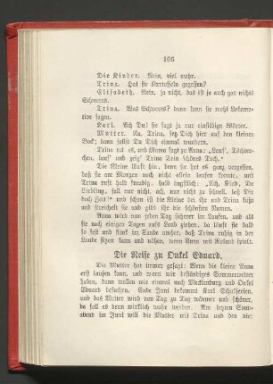 Die Reise zu Onkel Eduard.