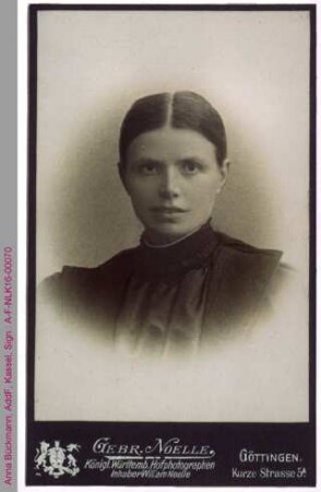 Porträt von Anna Bückmann