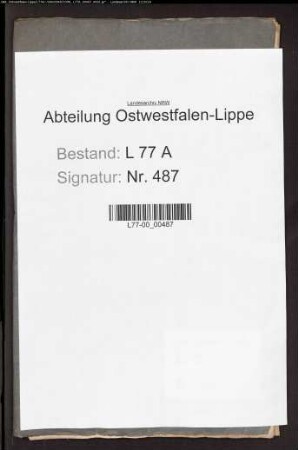 Berichte und Strafsachen des Gogerichts im Amt Varenholz, Vogtei Hohenhausen