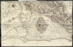 Plan Topographique de la Campagne de Rome, [1]. [Plan]
