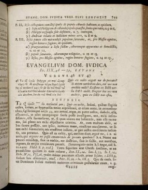 Evangelium Dom. Judica, Jo. IIX, 46 - 59, Extans