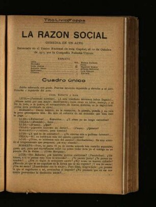 Cuadro único