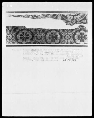 Textilfragment aus dem Elisabethschrein