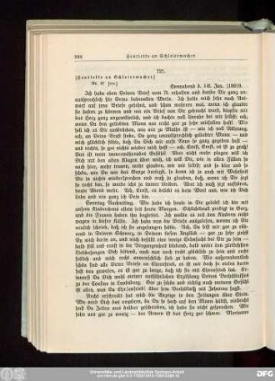 121. [Henriette an Schleiermacher.]