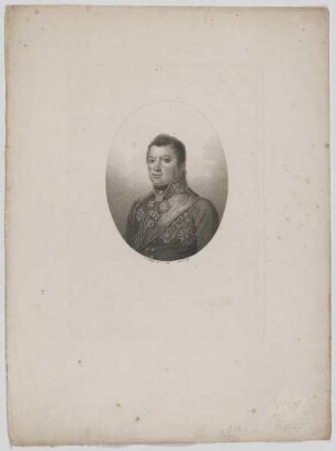 Bildnis des Karl August von Alten