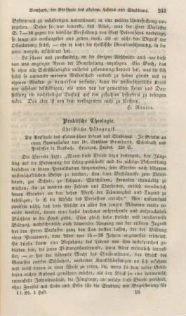 241-243 Praktische Theologie