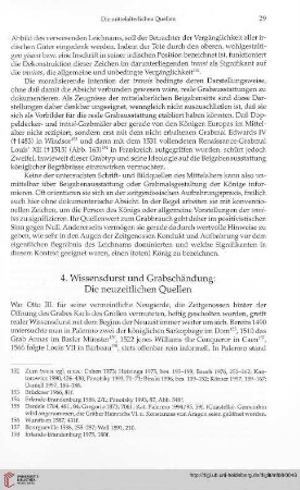 4. Wissensdurst und Grabschändung: Die neuzeitlichen Quellen