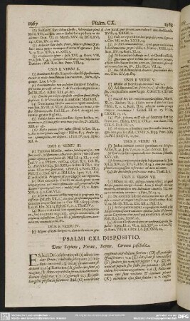 Psalmi CXI. Dispositio. Deus Sapiens, Verax, Bonus. Carmen paschale