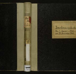"Beerdigungsbuch" Hauptfriedhof