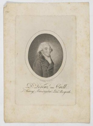Bildnis des Lorenz von Crell