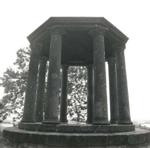 Oederan-Börnichen. Park des ehemaligen Rittergutes. Pavillon (Ende 18./Anfang 19. Jh.)