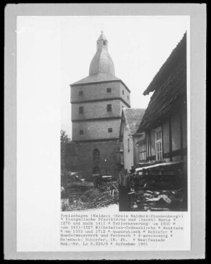 Evangelische Pfarrkirche & Sankt Maria — Kirchturm