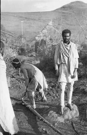 Mann aus Salale (Äthiopienreise 1937/1938 - 7. Flugreise nach Dembi Dolo und Ausflüge ins Umland)