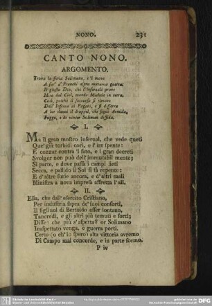 Canto Nono