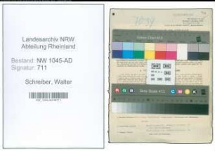 Entnazifizierung Walter Schreiber , geb. 23.01.1903 (Mechaniker)
