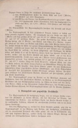 2. Bodengestalt und geognostische Verhältnisse.