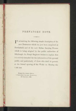Prefatory Note.
