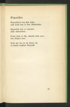 Organisches