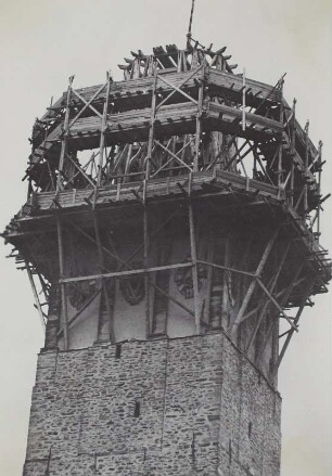 Schneeberg, St. Wolfgang, Turm, 1951