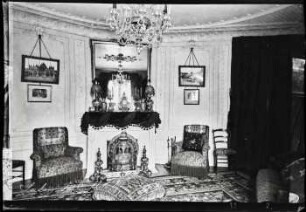Paris. Appartement 188 Boulevard Haussmann. Salon