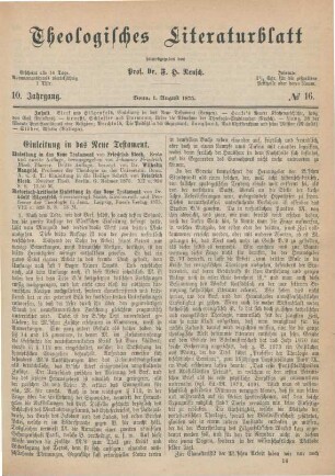 361-368 Einleitung in das Neue Testament