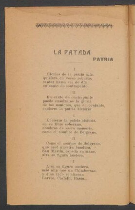 La payada