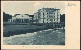Kurhaus und Hotel Kurhaus von der Landungsbrücke aus