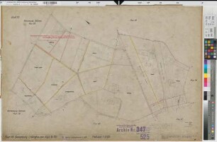 Lüdinghausen (Lüdinghausen), Umlegung Lüdinghausen, Bl.10 Zuteilungskarte Lüdinghausen, Flur 49