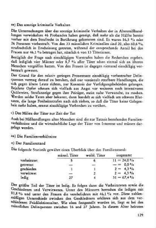 aaa) Der Familienstand