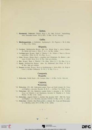 Sammlung aus ausländischem Museumsbesitz (Nr. 1-401)