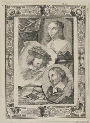 Bildnis der Anna Maria Schuurmans, des Jacob Adriaensz Backer und des Rembrandt