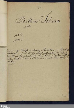 172. Schinas, Bettina