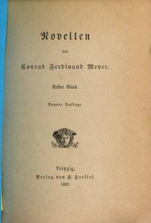 Novellen, 1