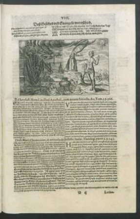 VIII. Deß Gesetzes und Evangelii unterschied.