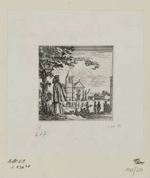 Veue de l’Eglise de Liancourt, aus: "Diverses petites veue de Liencourt"
