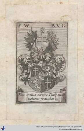[Provenienz]: Balbach von Gastel, Friedrich Willibald