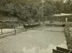 Kleinvoigtsberg, Grube Alte Hoffnung Gottes, Klärsumpf