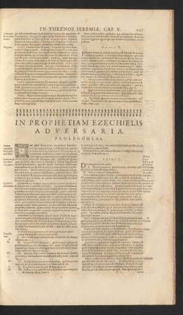 In Prophetiam Ezechielis Adversaria