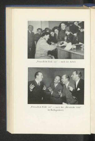 "Freundlich blick´ ich" - nach der "Heimkehr 1949" im Kollegenkreis