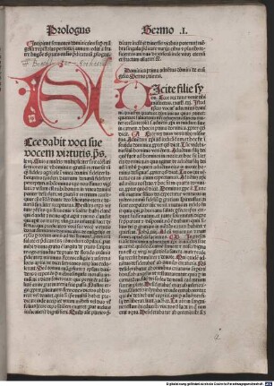 [Jncipiunt sermones dominicales sup[er] eua[n]gelia [et] epistolas per totu[m] annum]