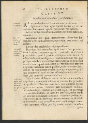 Caput XV.