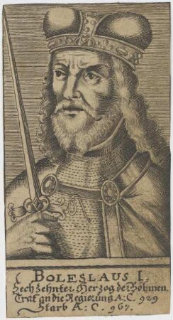 Bildnis des Boleslaus I.