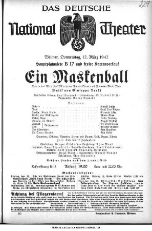Ein Maskenball