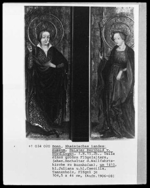 Christina, Euphemia, Cecilia, Juliana