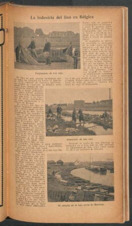 La industria del lino en Bélgica