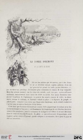 Le Comte d'Egmont et le Comte de Horn