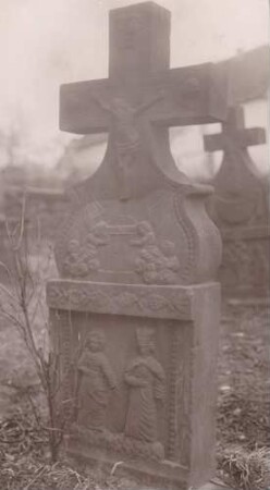bei Pirmasens. Grabkreuz. Anfang 19. Jahrhundert