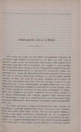 Prefazione dell'Autore.
