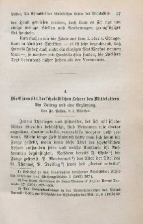 37-56 Die Ehrentitel der scholastischen Lehrer des Mittelalters