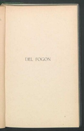 Del Fogón